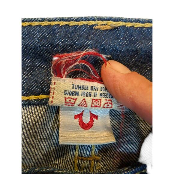 True Religion Johnny Women's Bootcut Flair Leg Size 29x34 (Missing Sz Tag) Y2K - Picture 8 of 8